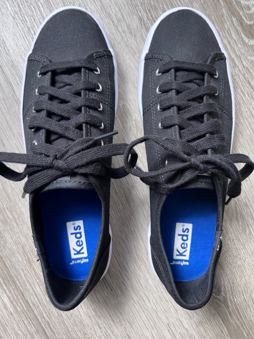 Keds Kickstart Canvas Sneaker Black NEW